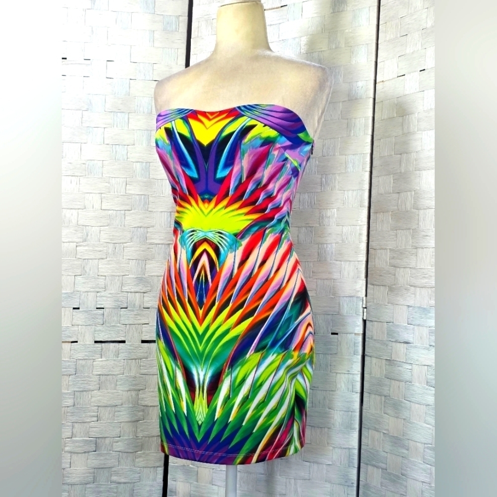 BEBE Strapless Dress